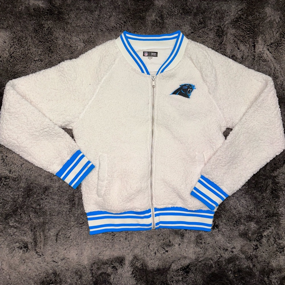 Panthers fluffy jacket